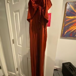 Deep Orange jump suit